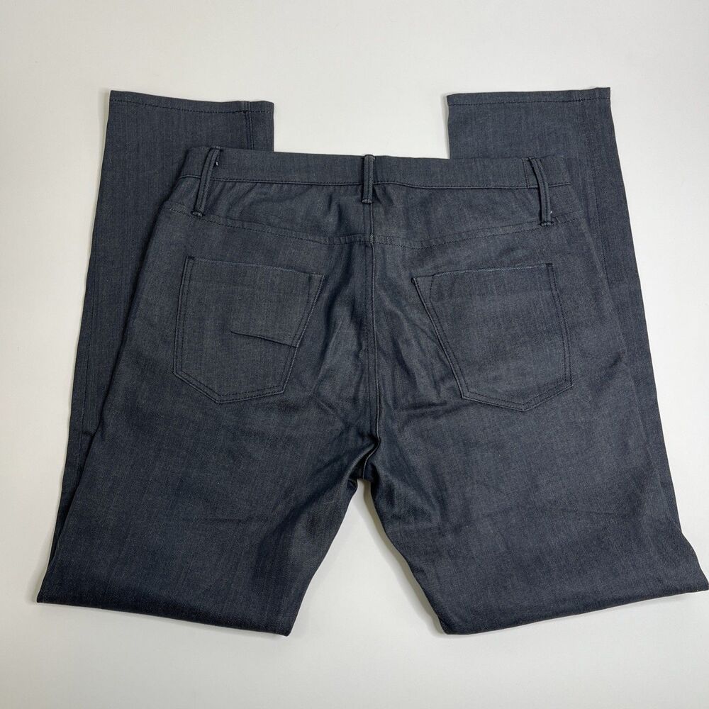 Matias Sol Jeans Men's Size 34 Blue Mid Rise Slim Taper Fit Denim Made In USA - Picture 6 of 16